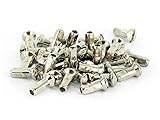  SET Speichennippel M3 (Satz à 36 Stück) SR1, SR2, KR50 - Messingnippel vernickelt, Linsenkopf - Made in Germany