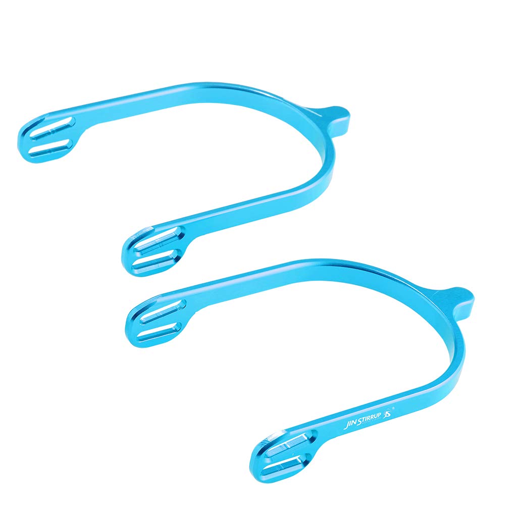 Jin Coppia di speroni Unisex Adulto, Turchese, 21 x 17 x 20 cm