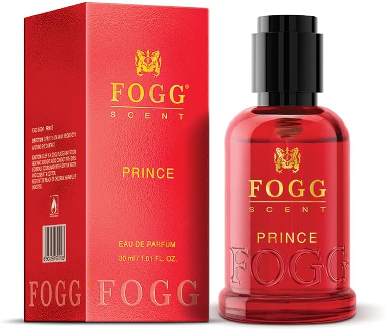 Fogg Scent Spray Prince For Men, 30ml (Fresh)