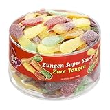 red bandana Red Band Zungen Super Sauer, 6er Pack: extrasaure Fruchtgummi-Zungen mit Fruchtgeschmack