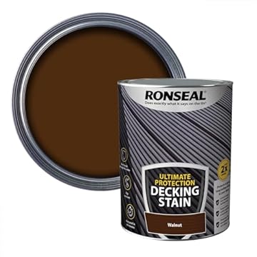 Ronseal Ultimate Decking Stain Walnut 5L