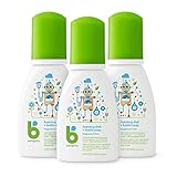 Babyganics Foaming Dish & Bottle Soap for Travel, Fragrance Free, Packaging May Vary, 3.38 Fl Oz (Pack of 3)