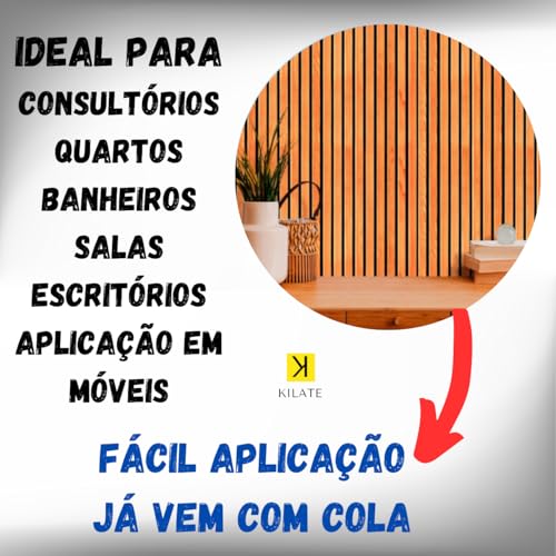 Papel De Parede Adesivo Auto Colante Lavável Varios Modelos (Ripado Claro)