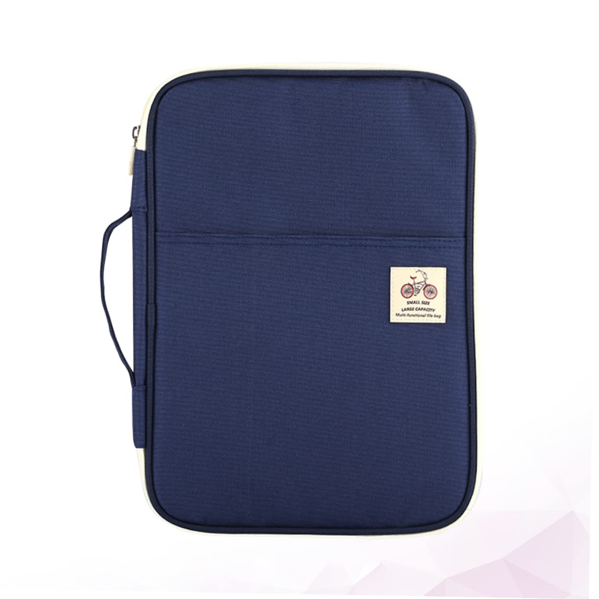 SHINEOFI Multifunktionale A4 Dokumententasche Mit Reißverschluss Business Portfolio Organizer Große Aufbewahrungstasche Für Reisen Und Büro Marineblau Für Herren Und Damen