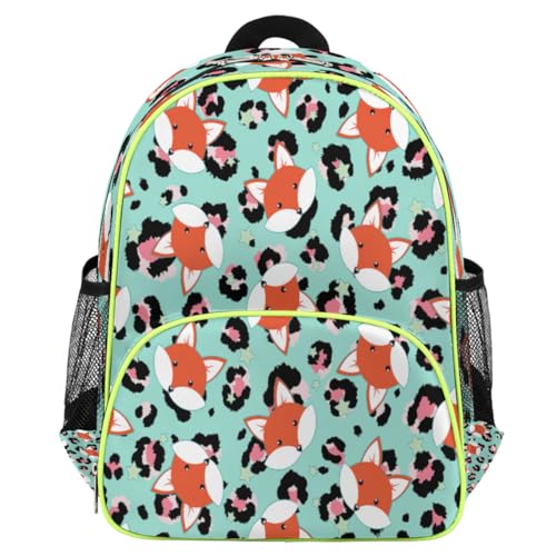 Sac à dos de voyage enfants motif renard mignon - Petit sac école mixte