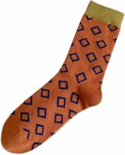 Sundaylike life Work Socks Women's Medium Tube Cotton Versatile Stockings Autumn Lingge Pile Stockings Fresh Olive Boot Socks