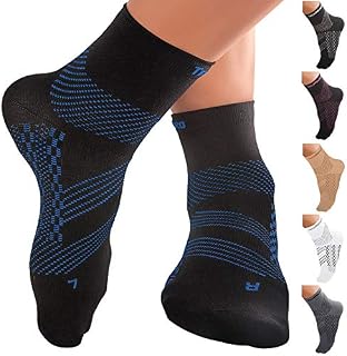 TechWare Pro Ankle Compression Socks - Plantar Fasciitis Sock & Foot Support