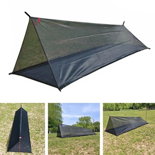 Carpa de malla ultraligera para camping, 1 persona miniatura 2