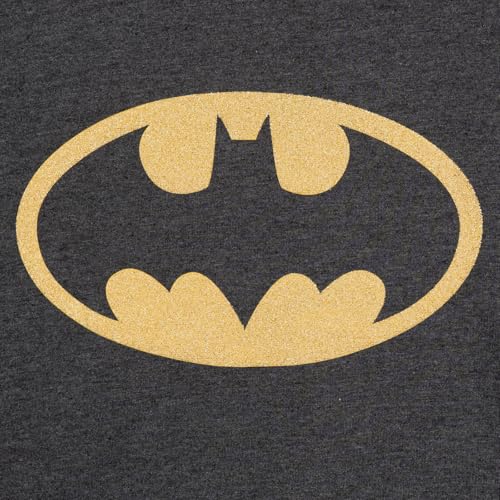 Image of DC Comics Justice League Girls' Glitter Graphic T-Shirt Toddler to Big Kid