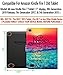 Kindle fire 7 Case - JZCreater Slim Leather Standing Protective Cover for Amazon Fire 7 Tablet (Fire 7