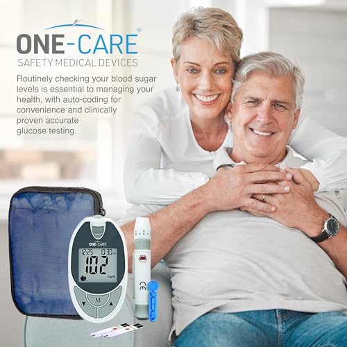 ONE-CARE Blood Glucose Test Strips (Test Strips (50 Pack))