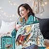 HEIFAM Book Lovers Gifts for Women, Librarian Gifts for Reader, Just a Girl Who Loves Book‘s Blanket Gifts for Reading Lover Bookish, Gift on Christmas Birthday Graduation, Reading Blanket, 50"X60" #3