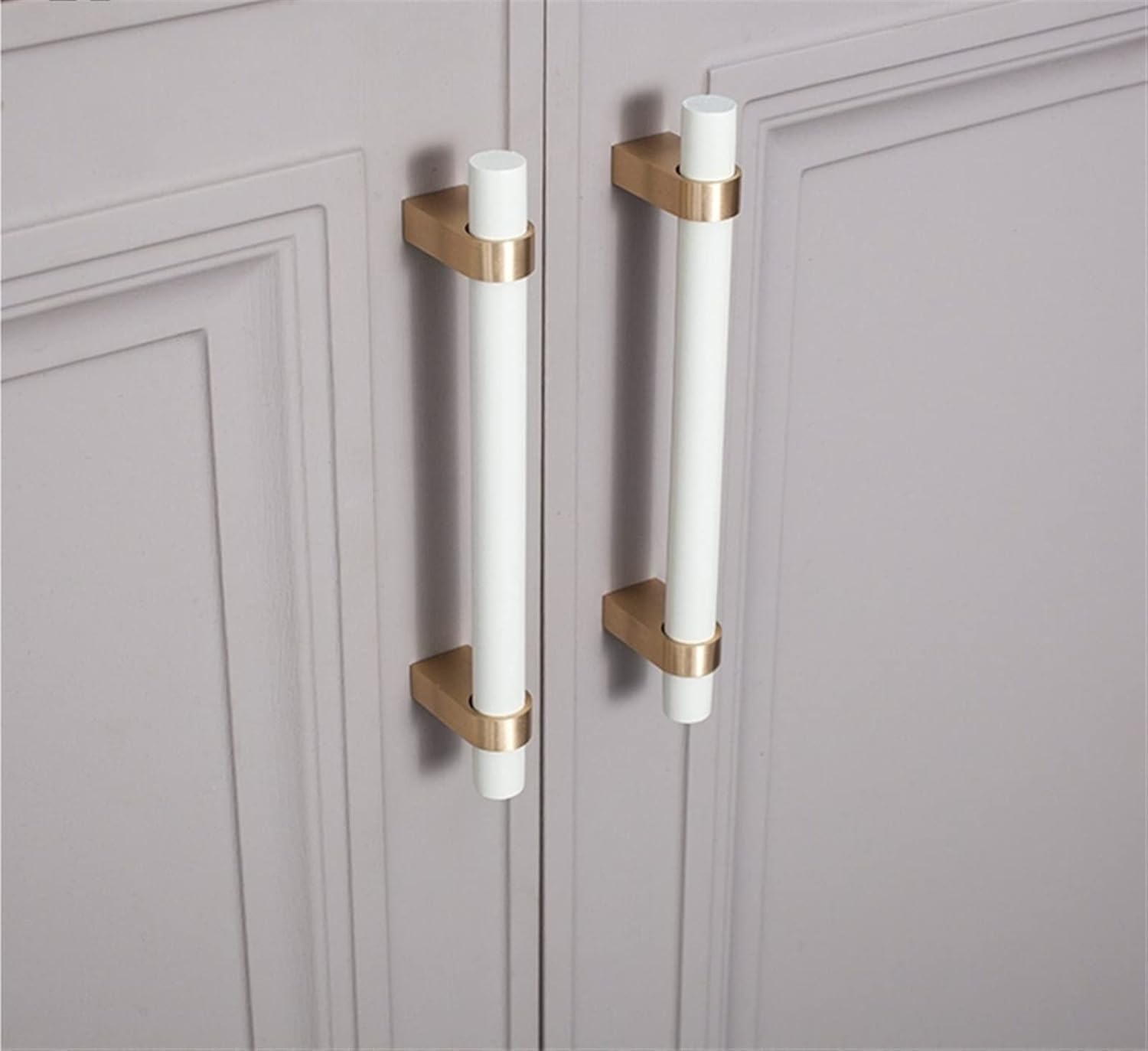 AOKLEY Cabinet Long Handles Furniture Drawer Pulls Drawer T Bar Kitchen Pulls Pink Handle Hardware 1Pcs (Color : Wood-Qianhui-60mm)