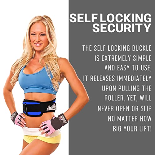 Schiek Sports, Inc. 4.75" Original Nylon Belt Size: S (27" - 32"), Color: Royal Blue #TOP5