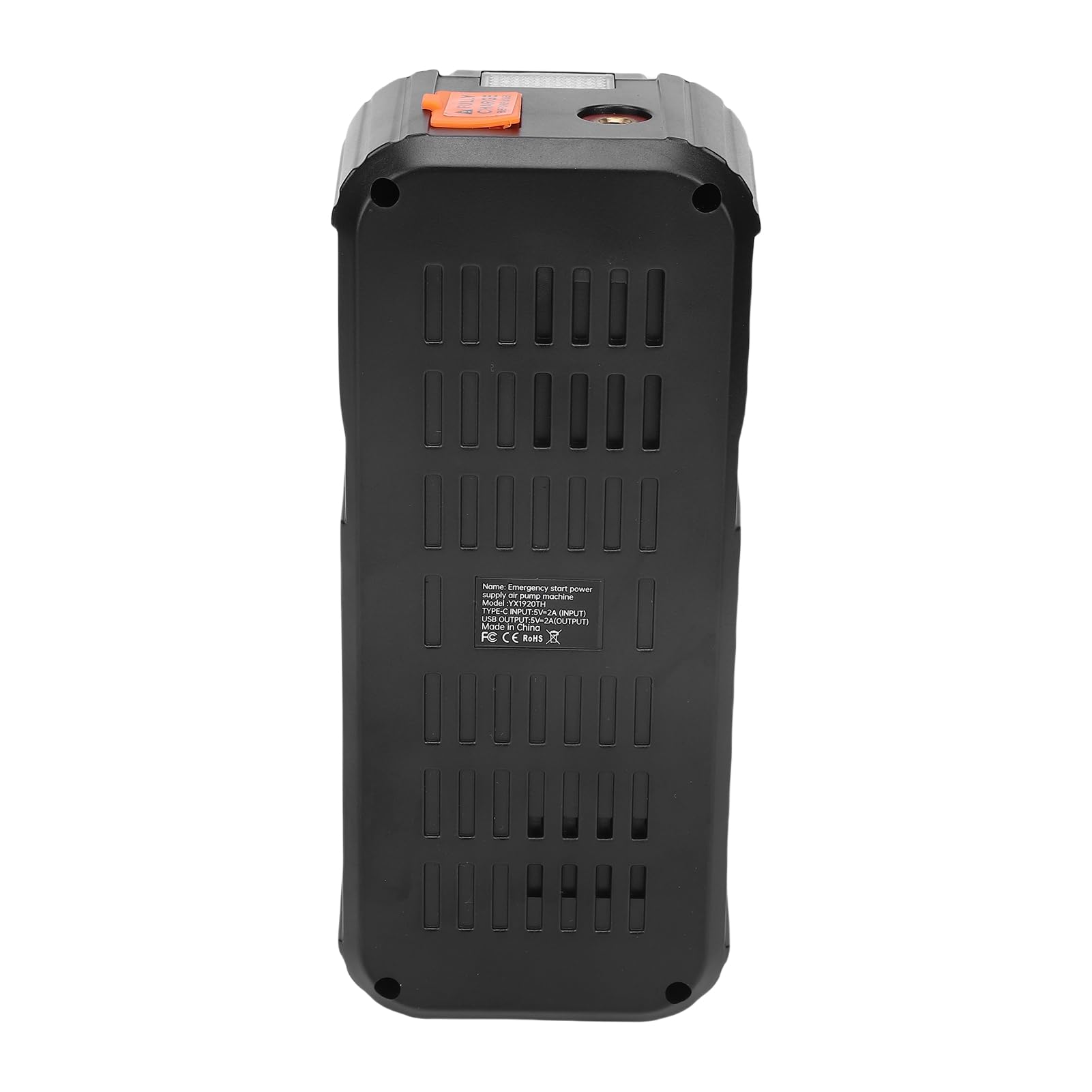 RiToEasysports Tragbarer Reifenfüller-Starthilfegerät, 10000-mAh-Akku-Luftpumpe mit Notbeleuchtung und Powerbank-Funktion, für Auto-, Fahrrad-, Motorradreifen und Sportbälle