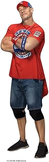SC4575 John Cena Three Shelf Top Cardboard Cutouts Height 31cm - Ideal for WWE Theme, Parties, Birthdays & Fans, Room Deco...