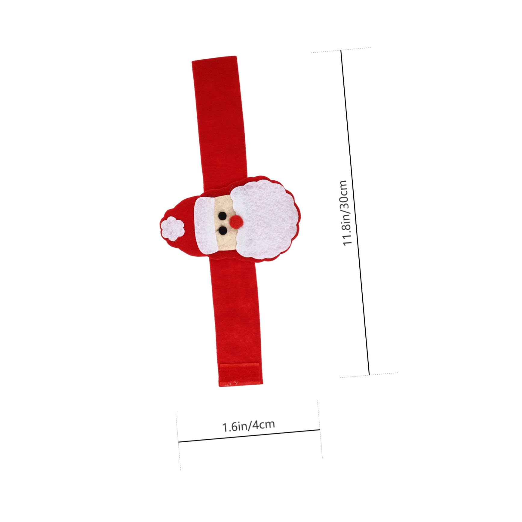 Cabilock 8 Set Fibbia Del Tovagliolo Di Natale Fibbia Tovagliolo Natalizio Porta Perline Fibbia Per Tovaglioli Portatovaglioli Natalizi Decorazione Rosso Tessuto Non Tessuto 4 Pezzi * 8