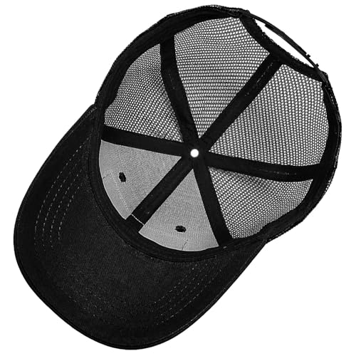 Image of Papa Dad Trucker Hat - Adjustable Men's Snapback Hats for Dad Grandpa, Fathers Day Birthday Gifts from Daughter Son