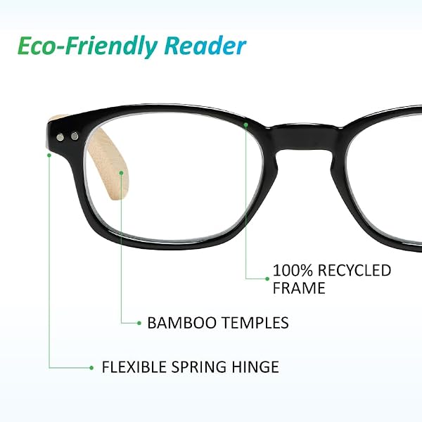 Select-A-Vision womens Bamboo 2550 Demi Reading Glasses, Demi, 35 mm US by SAV - Image 4