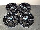 4 x 17 Zoll Borbet XR Alu Felgen 8x17 ET30 5x120 schwarz Glanz kompatibel für E46 E60 E61 E81 E83 E84 E87 E88 E89 E90 E91 E92 E93 F01 F06 F10 F11 F12 F13 F20 F21 F22 F23 F25 F26 F30 F31 F32 F33 F34