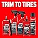 Mothers Back-to-Black Heavy Duty Trim Cleaner Kit, 12 oz. Gel Cleaner + Trim Brush — Deep Cleans & Restores Exterior Trim & Plastics, Removes Oxidation, Dirt, Grime & Wax, Drip-Free Gel (06141)