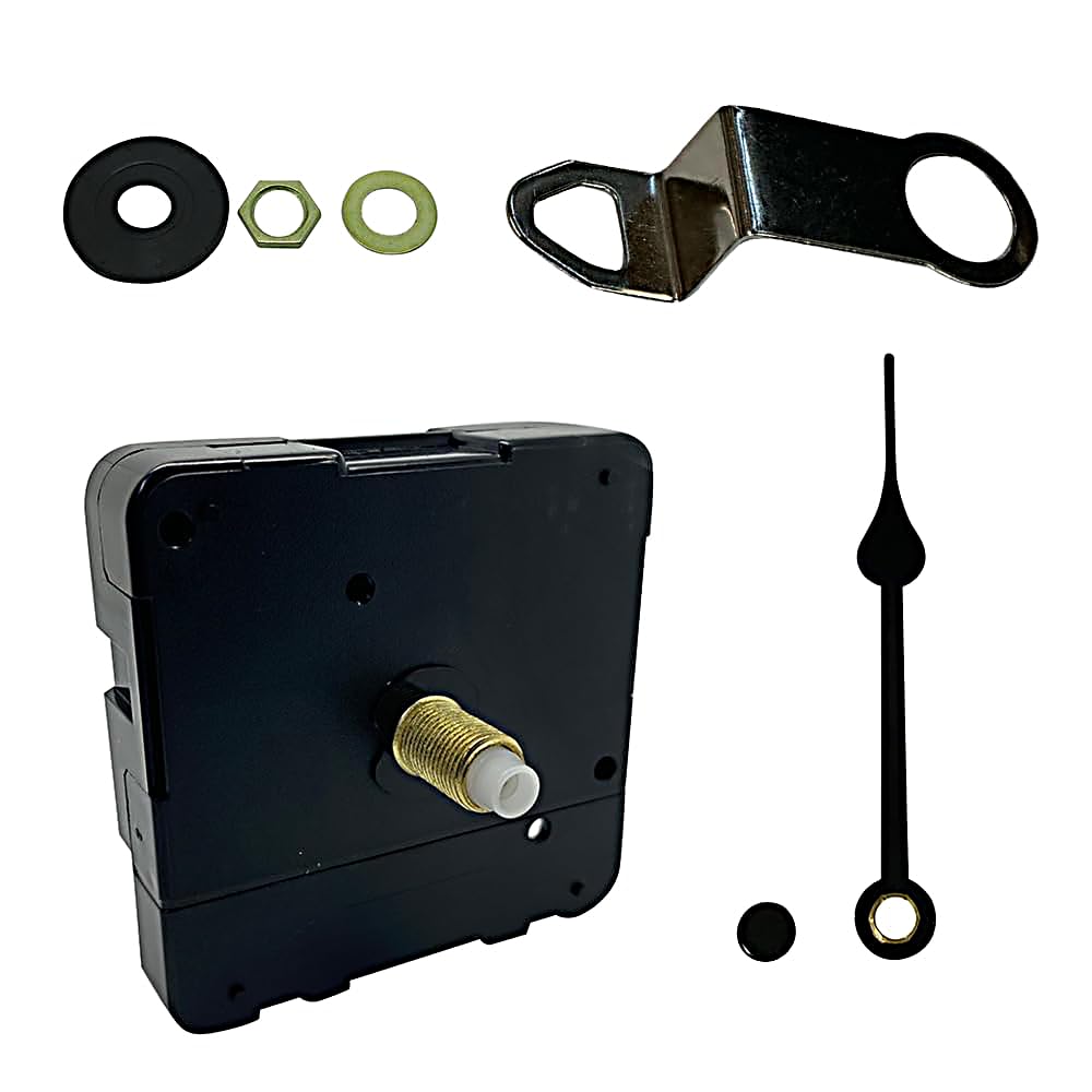Dans Clock Shop New Quartz Tide Tidal Clock Movement Mechanism Motor Hand Choice Plus Fittings (80Mm Spade)