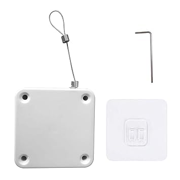 Honelife Automatic Sensor Door Closer,Drawstring Closer Door Residential for All Doors