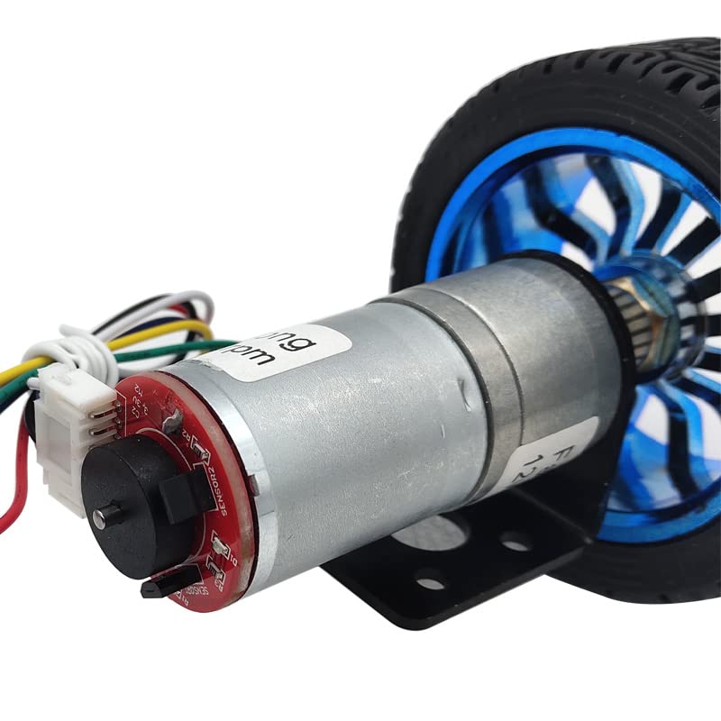 Mini DC Encoder Geared Motor 12V High Speed 17 To 1930RPM In