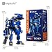 MyBuild Mecha Frame Sci-Fi Series Keiji 2 - Manga Inspired Futuristic Robot Mech Building Set, Creative Play with Building Bricks, Collectible Figure 5017