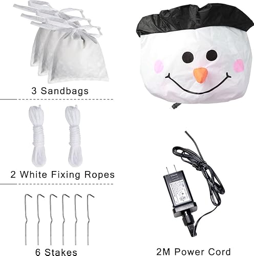Ourwarm S-CQ-BT 6Ft Christmas Inflatables Outdoor Decorations thumb #2