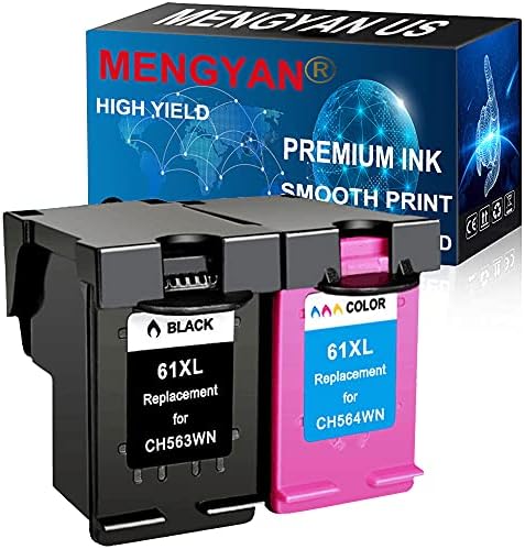 Hisaint For HP 934XL 935XL Ink Cartridge Replacement for HP 61XL ( Black,Cyan,Magenta,Yellow , 2-Pack )
