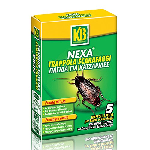 KB Nexa - Trampas para cucarachas y cucarachas X5