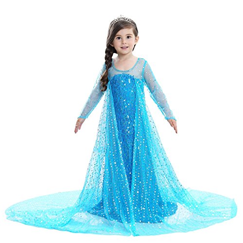 NNDOLL Princess Vestito Frozen Carnevale Festive