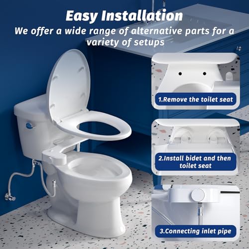 50% Off Self-Cleaning Bidet Toilet Seat Attachment