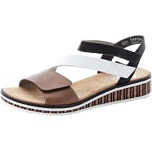 Rieker Womens Ankle Strap Sandal, 37/41 EU