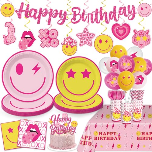 Desmilo Preppy Birthday Decorations product image