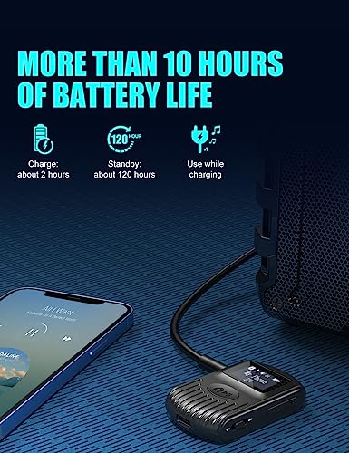 Receptor Bluetooth con cancelación de ruido para llamadas manos libres 7