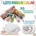 Imagen de KeKo Pack 30 Mini Subrayadores Infantiles Divertidos con Punta Cincel