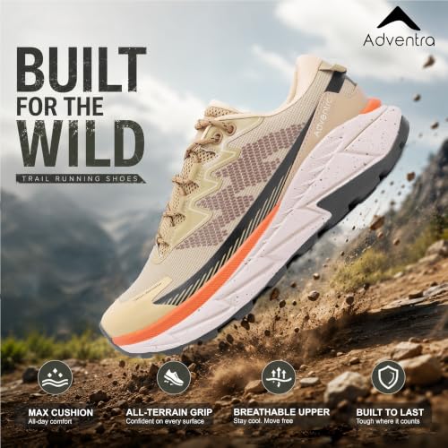 Image of Men Trail Running Ultra Grip Shoes | Lightweight | TR2011