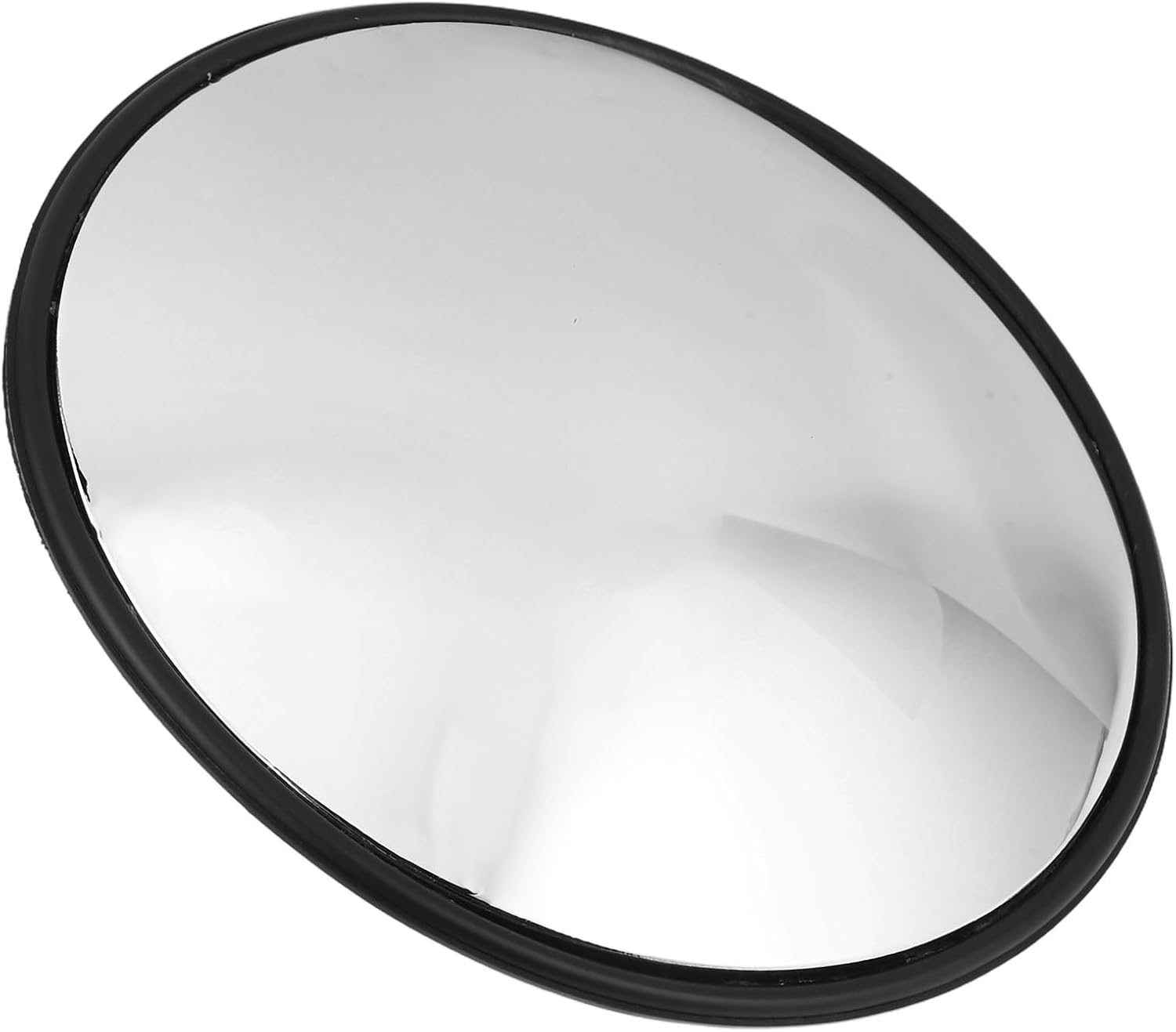 TIDTALEO Sensory Convex Mirror Wall Shatterproof Panel 12 Inch | PC Abs Silver Finish, round Funky Styling, for Montessori Learning and Playrooms
