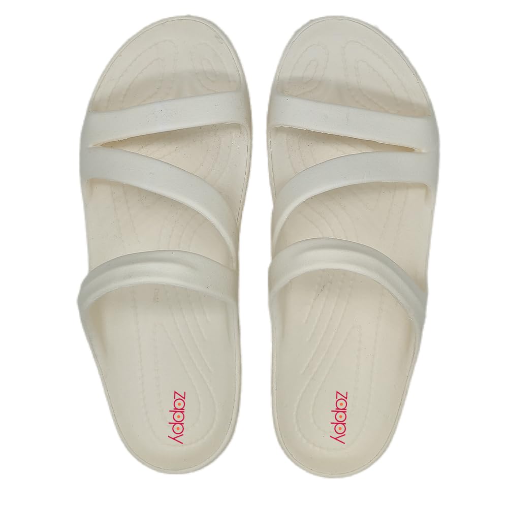 ZAPPY Womens White Waterproof Slipper 5 UK (B0DGLDRZXP) Amazon Price History, Amazon Price Tracker