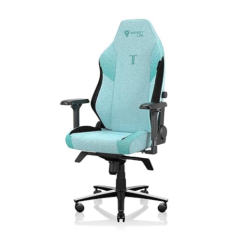 Secretlab Titan Evo Mint Green Gaming Chair - Reclining, Ergonomic & Heavy Duty Computer Chair with 4D Armrests, Magnetic Head Pillow & Lumbar Support - Big and Tall Up to 395lbs - Green - Fabric