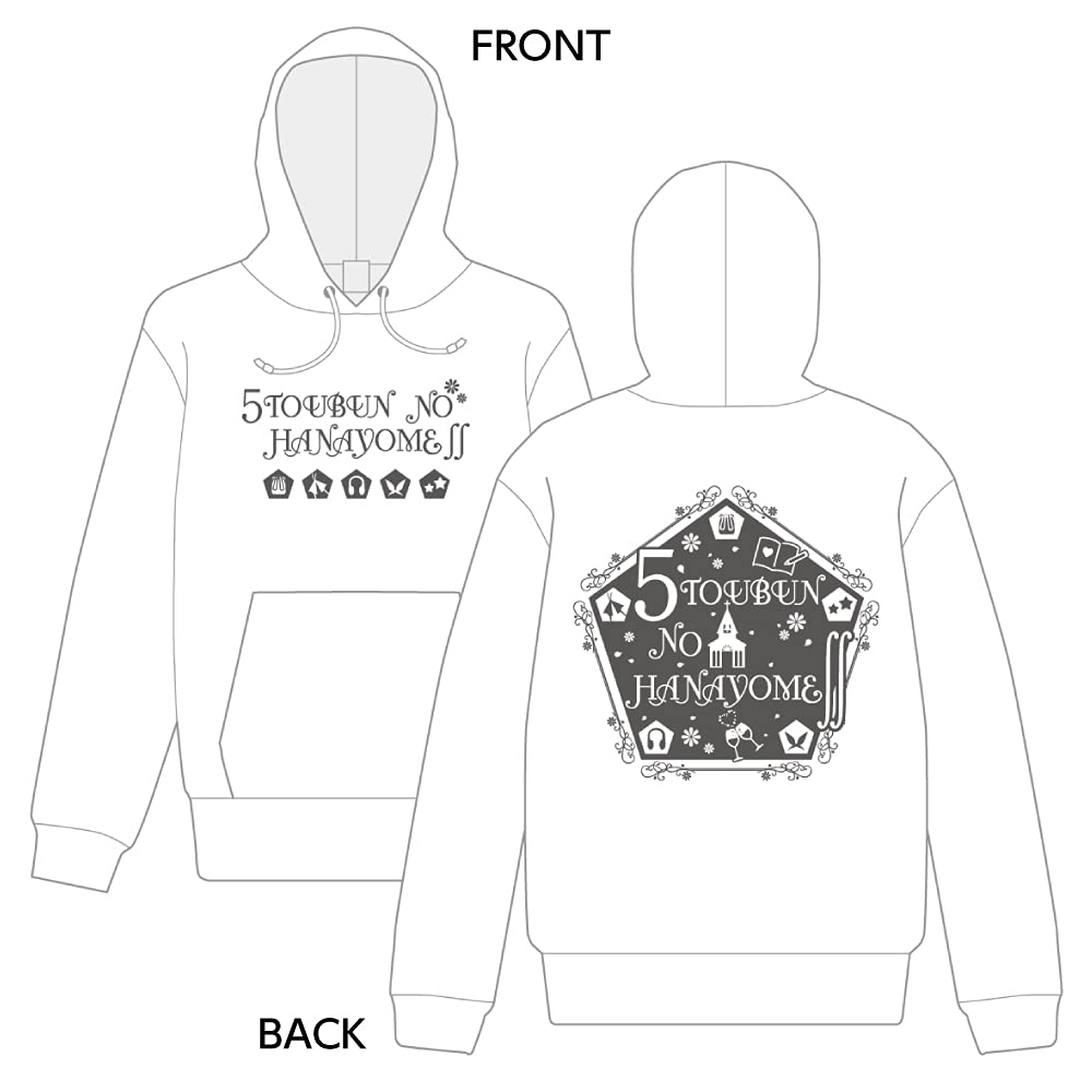 Amazon.co.jp: 五等分の花嫁∬ パーカー Lサイズ 中野一花 中野二乃