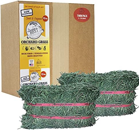 Grandpa's Best Orchard Grass Bale, 10 Lbs (Packaging may vary)