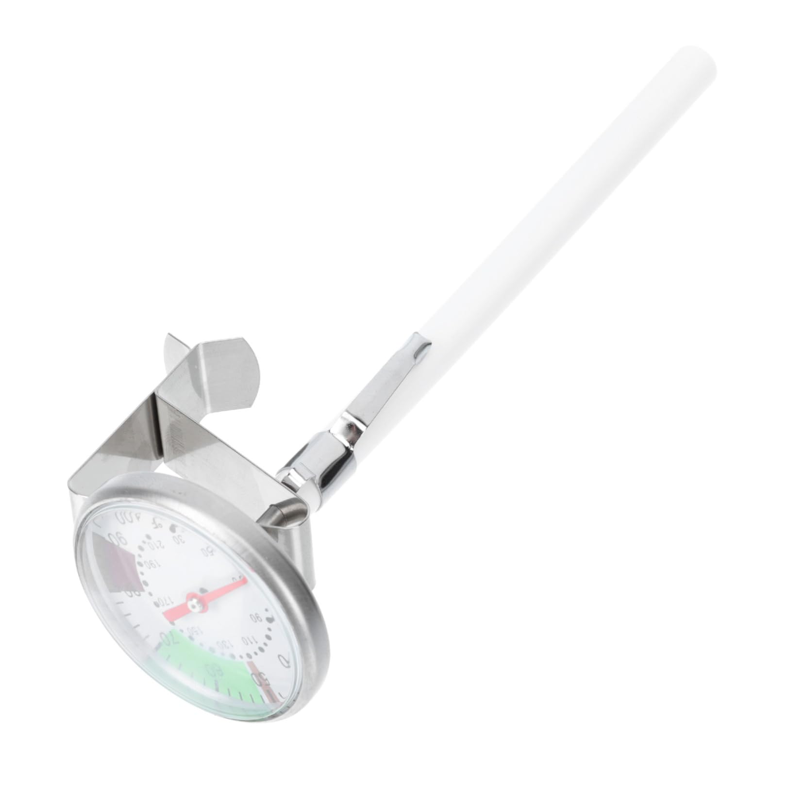 STOBAZA 1Pc Probe Thermometer for Kitchen Cooking Instant Read Food Temperature Gauge for Meat Milk Coffee and Neutral Dial Design