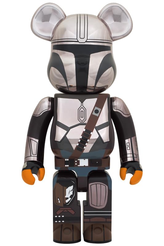 Amazon | BE@RBRICK THE MANDALORIAN CHROME Ver. 1000％ | フィギュア