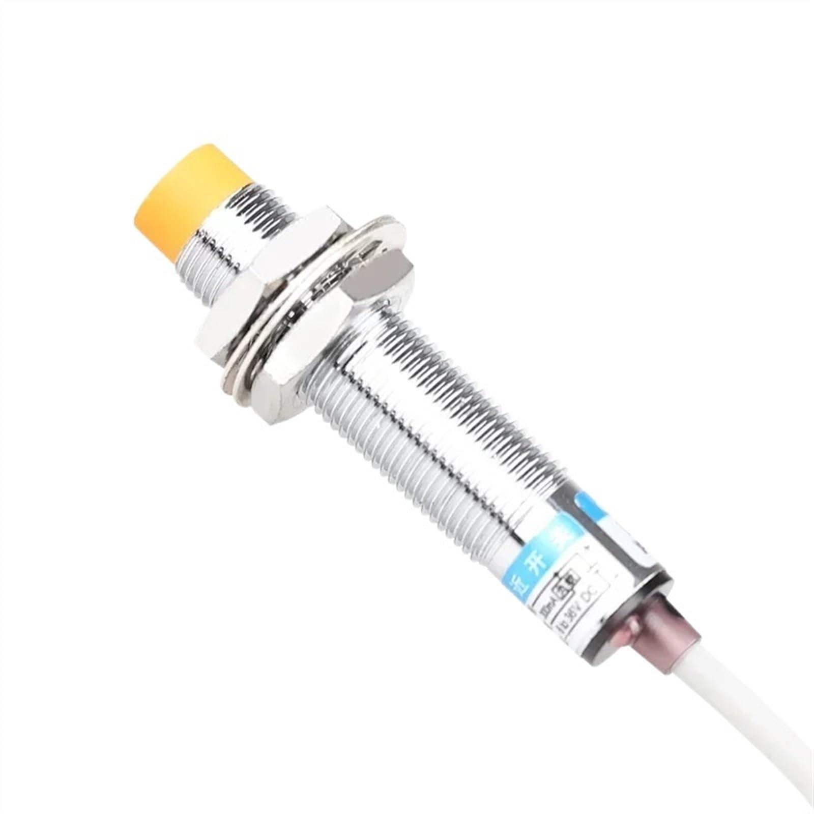 1 Stück induktiver Näherungsschalter LJ12A3-4-J/EZ Metallsensor m12 AC zweiadrig, normalerweise NO(2-Wires Nc)