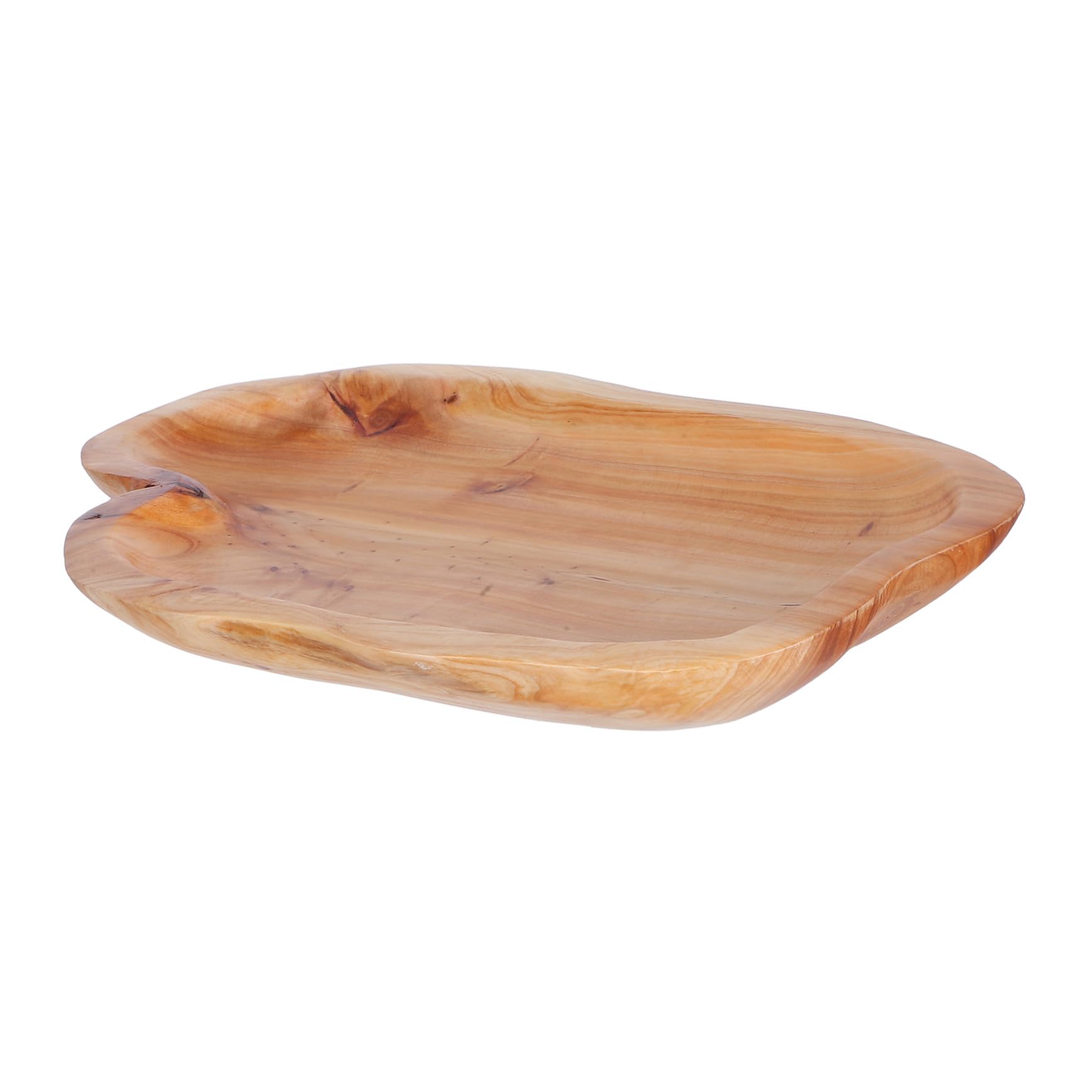 Plateau de service bois facile à nettoyer pour les fruits