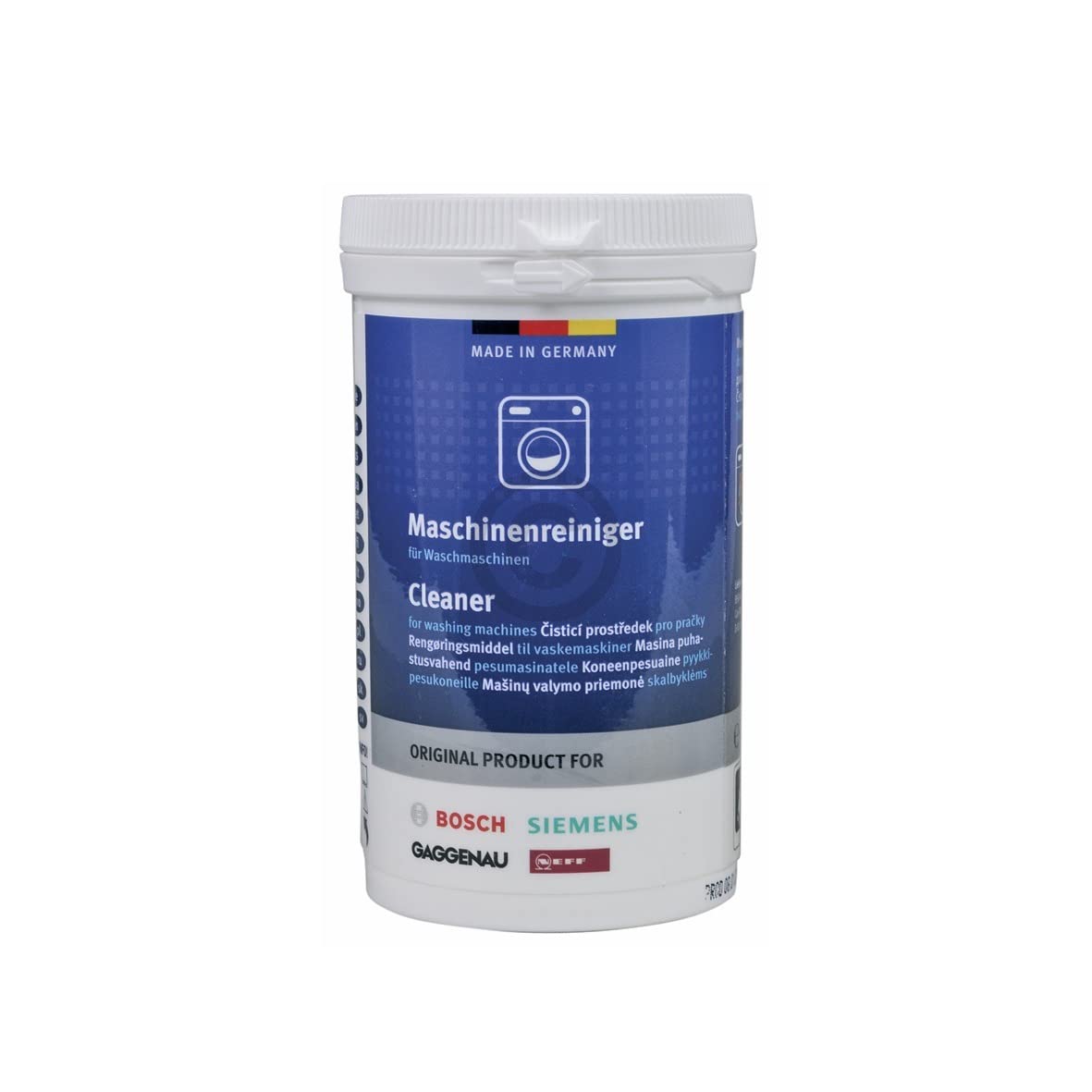 Bosch - Limpiador de lavadora compatible con Siemens 00311926 para una aplicación de 200 g