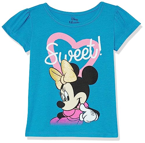 Disney Minnie Mouse Toddler Girls Puff Short Sleeve T-Shirt